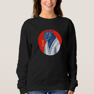 Camiseta Black Panther Karate - Gráfico estético de arte ja