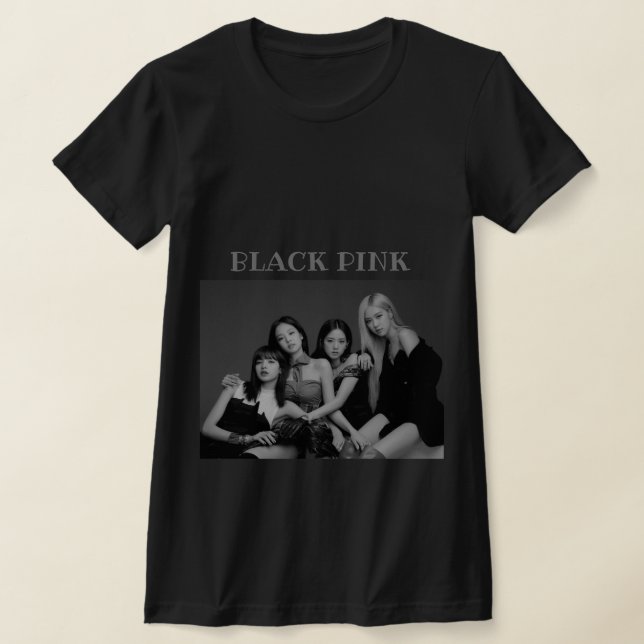 Camiseta Black pink T shirt (Postura )