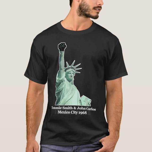 Camiseta Black Power Salute Mexico City 1968 (Frente)