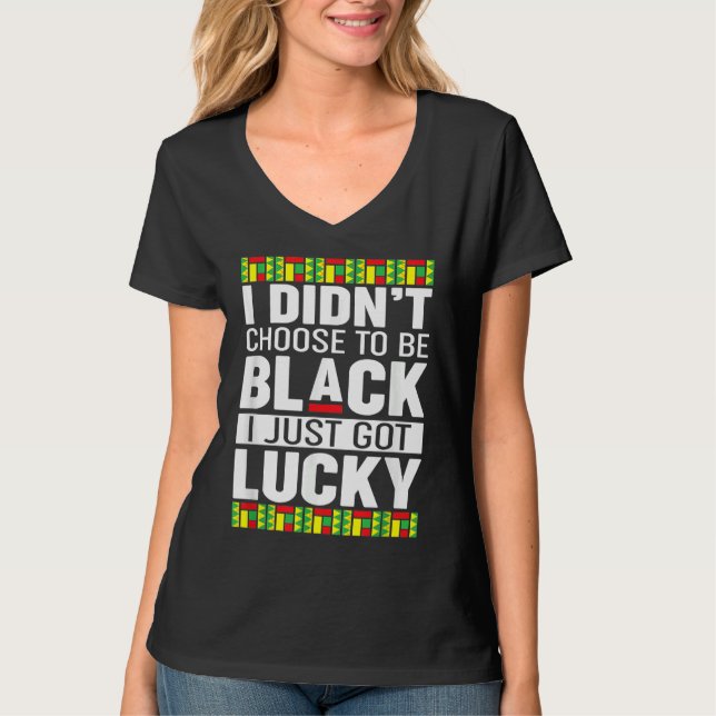 Camiseta Black Pride  Black History Month (Frente)