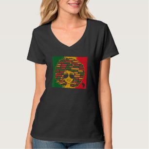 Camiseta Black Queen African Black Girl M