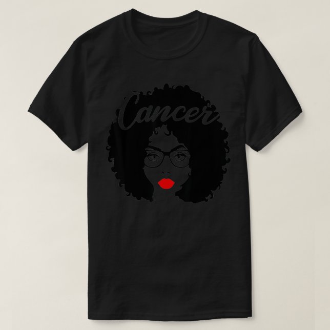 Camiseta Black Queen Birthday Gift Red Lips Afro Diva Cance (Frente do Design)