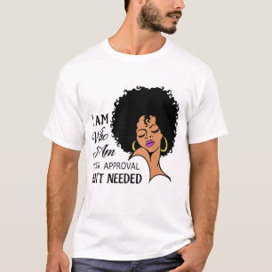 Camiseta Black Queen Lady Curly Natural Afro