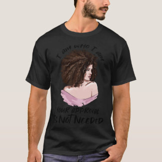 Camiseta Black Queen Lady Curly Natural Afro African Americ