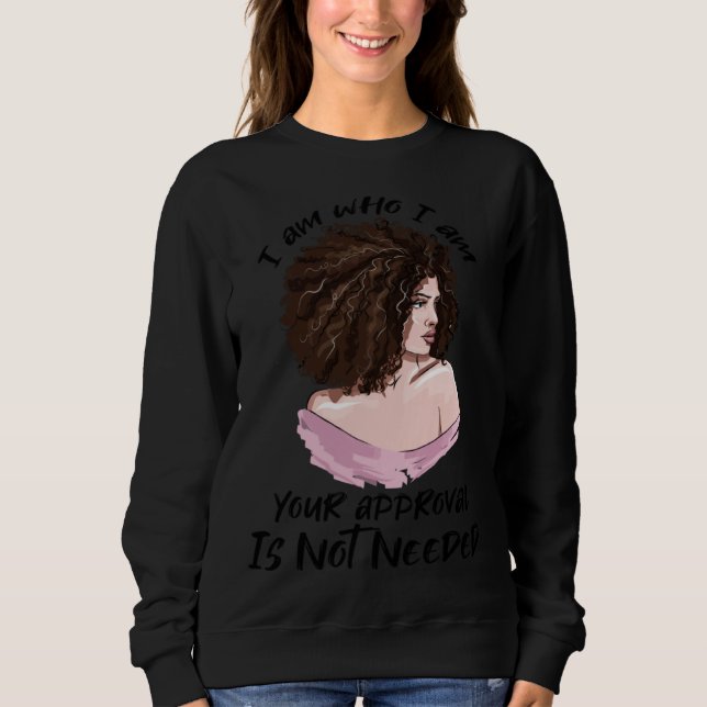 Camiseta Black Queen Lady Curly Natural Afro African Americ (Frente)