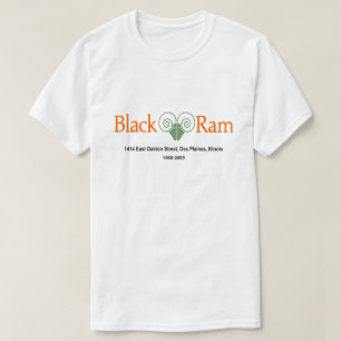 Camiseta Black Ram Restaurant, Des Plaines, Illinois