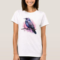 Black Raven em uma Ilustração de Ramificação