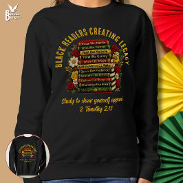 Camiseta BLACK READERS CREATING LEGACY Black History Heroes