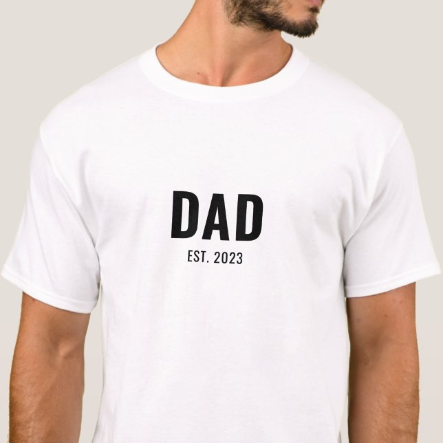 Camiseta Black Script Established Dad (Criador carregado)