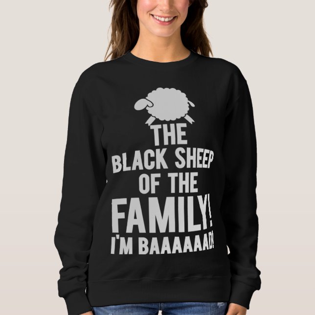 Camiseta Black Sheep Family I m Baaaaad Toy (Frente)