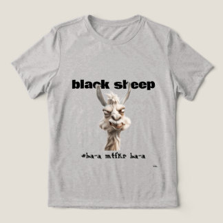 Camiseta Black Sheep Llama Tri-Blend Shirt