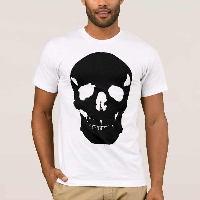 Camiseta Black skull (Frente)