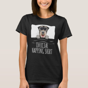 Camiseta Black Sleep Mask Irish Wolfhound Oficial