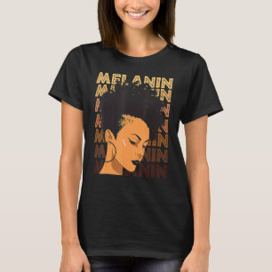 Camiseta Black Strong Girl Afro Love Melanin African Americ