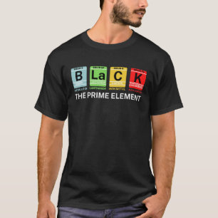 Camiseta Black The Prime Element Black History T Shirt