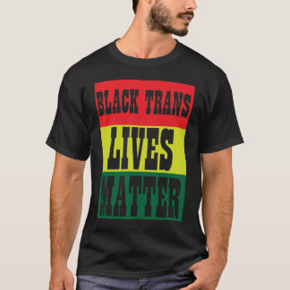 Camiseta Black Trans Lives Importam BLM