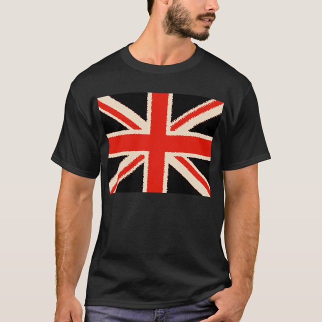 Camiseta Black Union Jack (Frente)