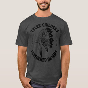 Camiseta Black White Featherans Love Mountain Beaut
