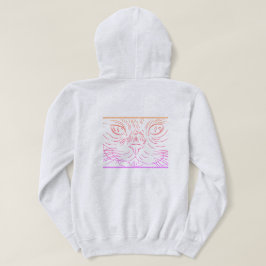 Camiseta Black@White Gato para mulher