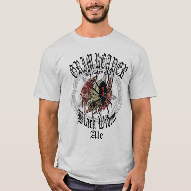 CAMISETA BLACK-WIDOW-ALE #3 (Frente)