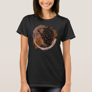 Camiseta Black Woman African American Shades of Beauty Prem