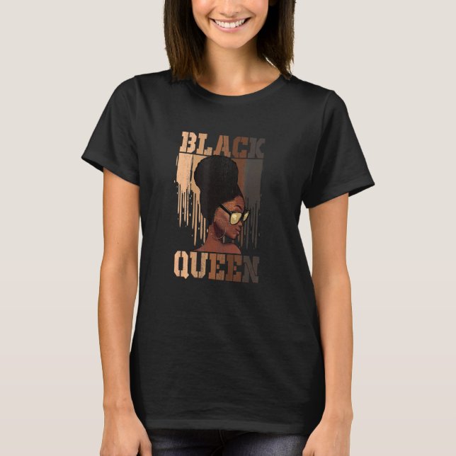 Camiseta Black Womens African African African American Natu (Frente)