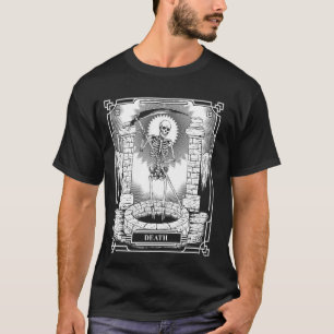 Camiseta Blackcraft Witchy Skeleton Death the Grim Reaper T