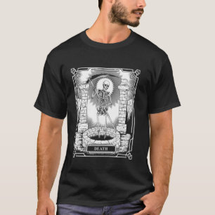 Camiseta Blackcraft Witchy Skeleton Death the Grim Reaper T