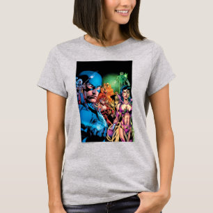 Camiseta Blackest Night Comic Panel 2 - Cor