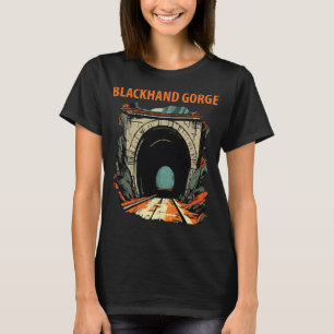 Camiseta Blackhand Gorge Túnel Azul Escuro Viagem