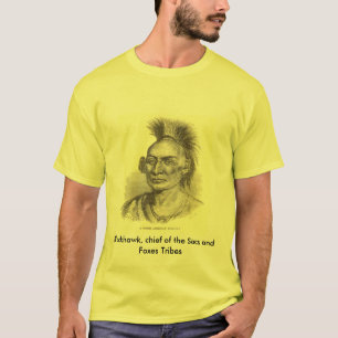 Camiseta Blackhawk, chefe do saco e de tribos do Fox