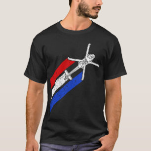 Camiseta Blackhawk EUA Bandeira Helicóptero Militar UH60