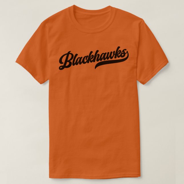 Camiseta Blackhawks Retro Chicago Blackhawks (Frente do Design)