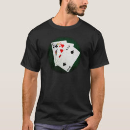 Camiseta Blackjack 21 ponto - King, Nove, Dois