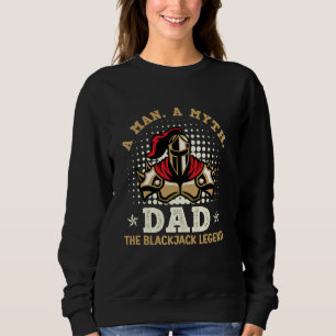 Camiseta Blackjack Casino A MAN A MYTH PAI LE