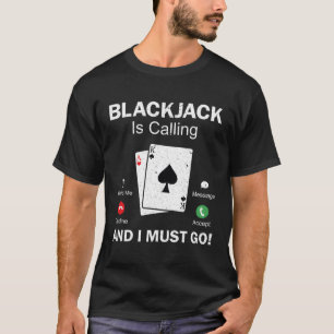 Camiseta Blackjack Gambling 21 Blackjack