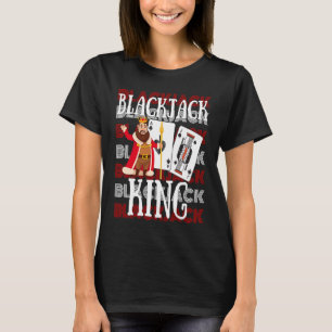 Camiseta Blackjack King Casino Gambling Blackjack