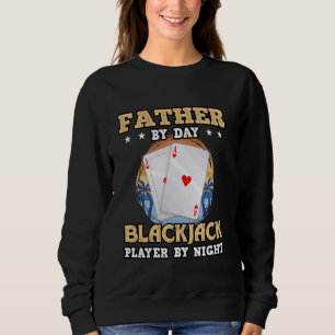 Camiseta Blackjack PAI POR DIA BLACKJACK PLAYER À NOITE