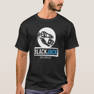 Camiseta Blackjack Saurus Gambling Casino Blackjack 1