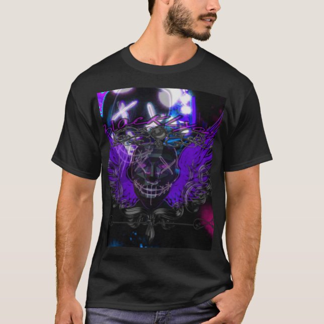 Camiseta Blacklyon grande bassê cão fudido  (Frente)