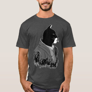 Camiseta Blacksad Night City Black and White Noire
