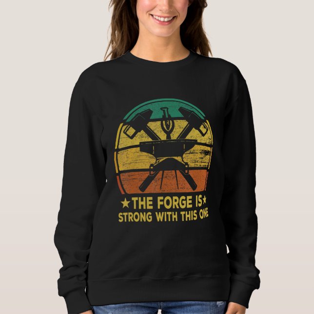 Camiseta Blacksmith A Forge É Forte Com Este Metal (Frente)