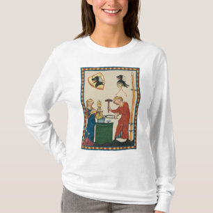 Camiseta Blacksmith Forging Helmet Medieval Art
