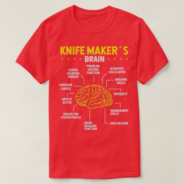 Camiseta Blacksmith Knife Maker Bladesmith Knife T (Frente do Design)