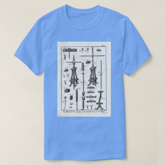 Camiseta Blacksmith Perna Vise Maker Plate IV T (Frente do Design)