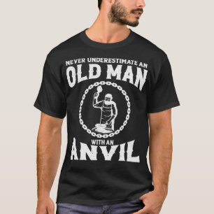 Camiseta Blacksmithing Idea para Men Blacksmith Anvil T