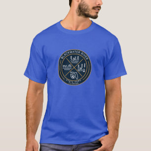 Camiseta Blackwater River State Park Florida Logotipo Heral