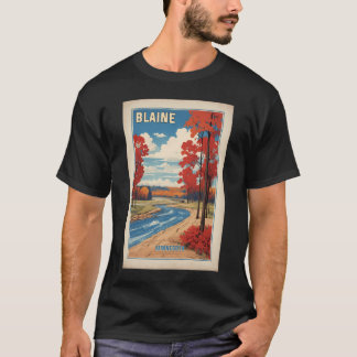 Camiseta Blaine Minnesota Usa Viagens vintage Turismo