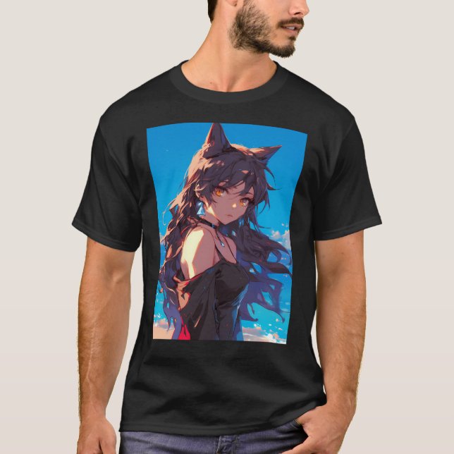 Camiseta Blake Belladona - Rwby (Frente)