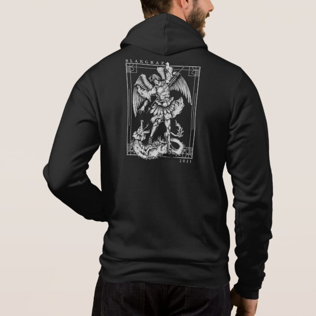 Camiseta Blakgraz Archangel Hoodie (Verso)